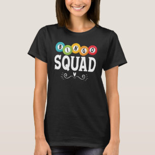 Camiseta Jogador da Equipe do Bingo Lucky Women Men
