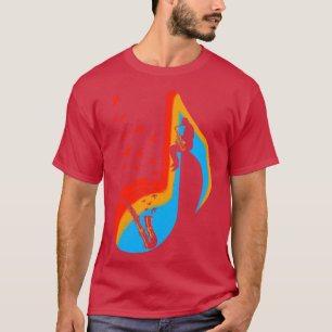 Camiseta Jogador da Música Saxofone