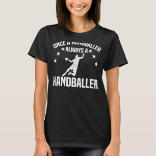 Camiseta Jogador de Andebol do Esporte Mens Handballer