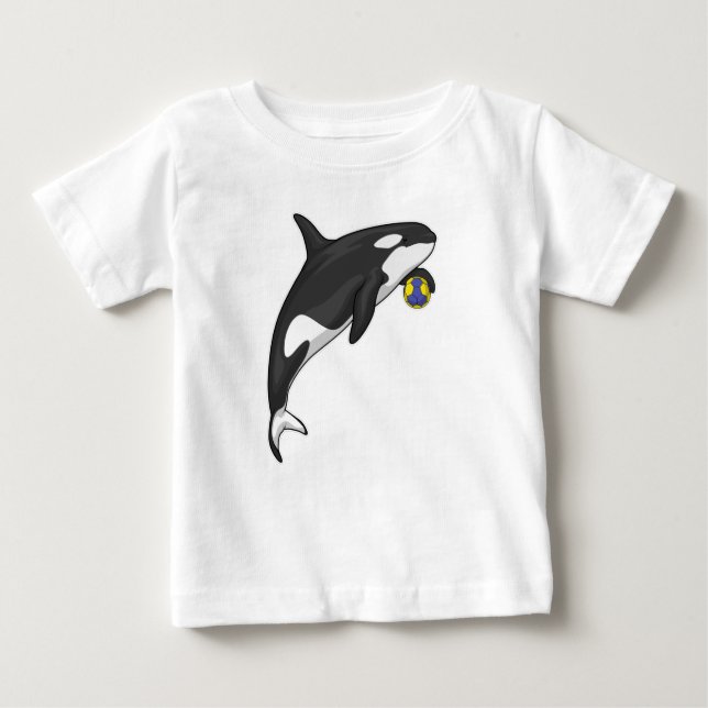 Camiseta Jogador de Andebol Orca (Frente)