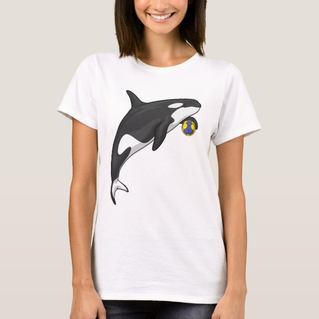 Camiseta Jogador de Andebol Orca (Frente)