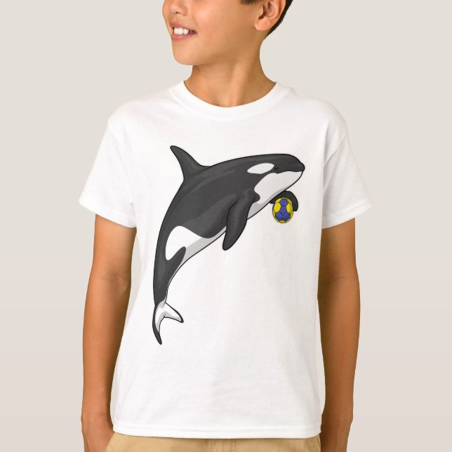 Camiseta Jogador de Andebol Orca (Frente)