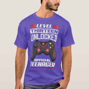 Camiseta Jogador de aniversário adolescente do 13 anivers