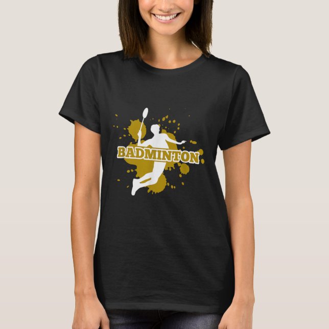 Camiseta Jogador de badminton  (Frente)