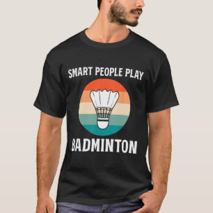Camiseta Jogador de Badminton Engraçado