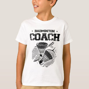 Camiseta Jogador de Badminton Engraçado Design 5