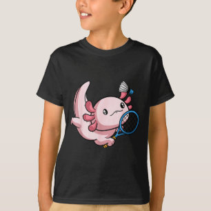 Camiseta Jogador de Badminton Engraçado Trocadilho Kawaii A