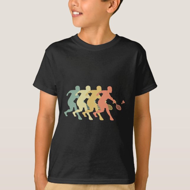 Camiseta Jogador de Badminton - Ideia de Presente de Badmin (Frente)