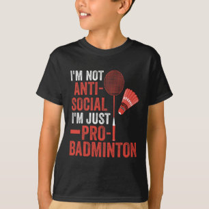 Camiseta Jogador de Badminton Shuttle 6