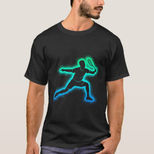 Camiseta Jogador de Badminton Shuttle Men Crianças Badminto