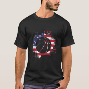 Camiseta Jogador de Bandeira Americano