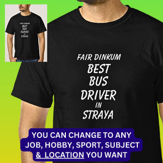 Camiseta JOGADOR DE BARRAMENTO DO JORNAL Justo Dinkum em St