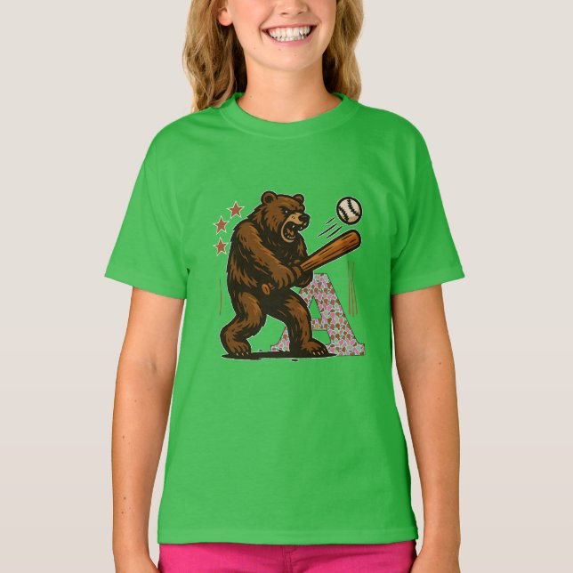 Camiseta jogador de baseball (Frente)