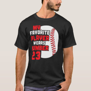 Camiseta Jogador de Baseball Mãe Pai Favorito Veste Nu