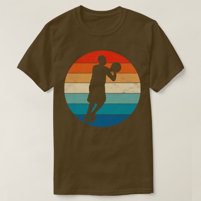 Camiseta Jogador de basquete (Frente do Design)