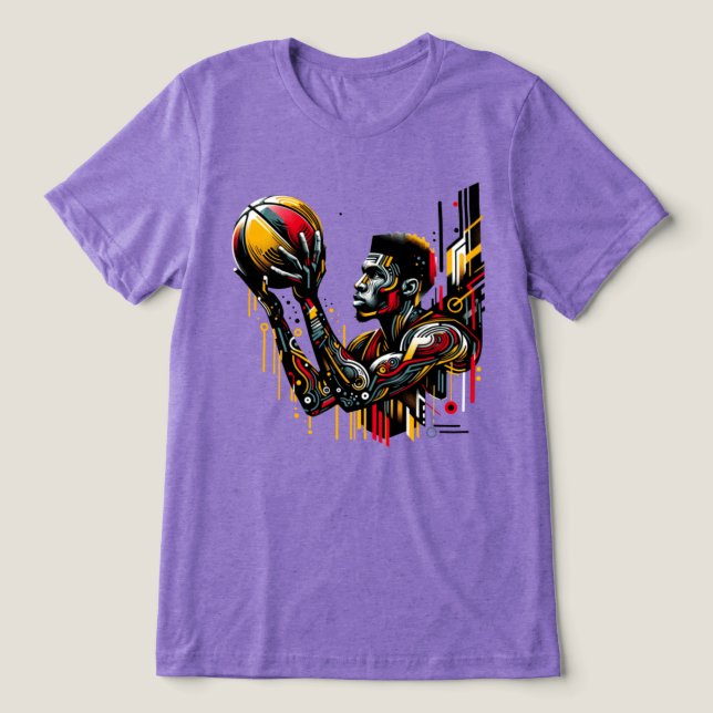 Camiseta Jogador de basquete (Design frontal)