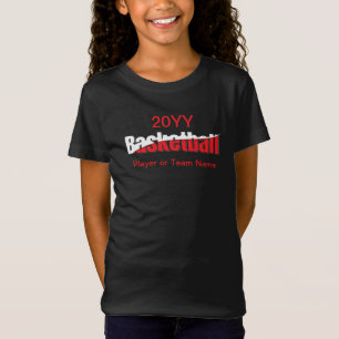 Camiseta Jogador de Basquete Abstrato Swish - Arte com Pala