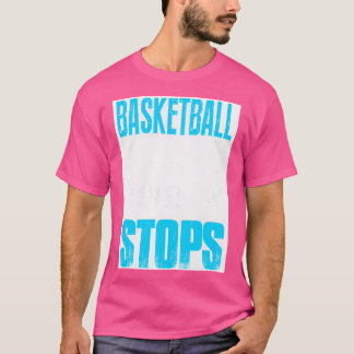 Camiseta Jogador de Basquete Basquete Nunca Para Jogador Gi