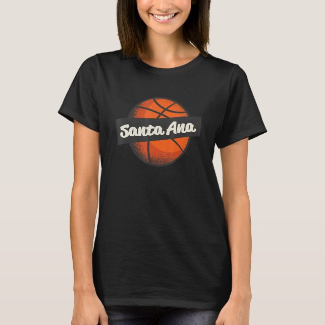 Camiseta Jogador de basquete da Ana Homepage papai noel (Frente)