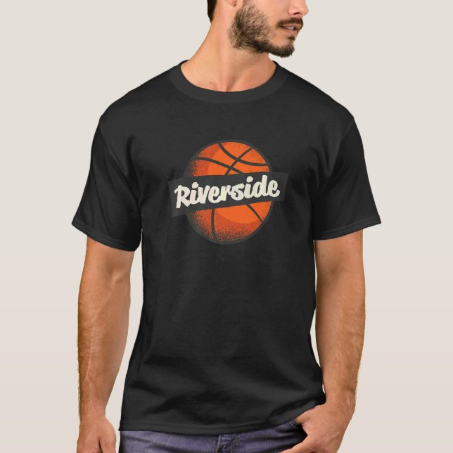 Camiseta Jogador de Basquete da Riverside Homepage (Frente)