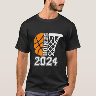 Camiseta Jogador de Basquete da Turma de Formandos Seniores