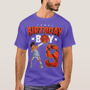 Camiseta Jogador de basquete de 9 anos Menino 9º Nascimento