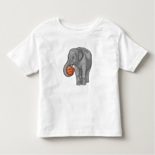 Camiseta Jogador de basquete de elefante