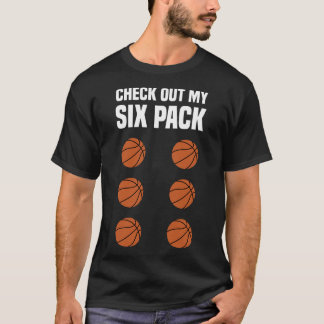 Camiseta Jogador de basquete de seis unidades de basquete