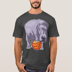 Camiseta Jogador de basquete do Hippo