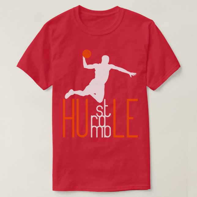 Camiseta Jogador de Basquete Dunking (Frente do Design)