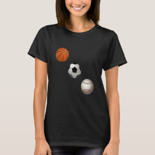 Camiseta Jogador De Basquete E Baseball São Minha Pena Favo