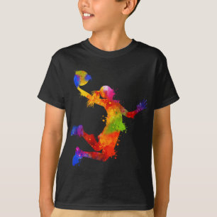 Camiseta Jogador de Basquete Engraçado Tie Dye Equipe Espor