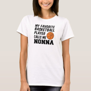 Camiseta Jogador de Basquete Favorito Me Chama De Não