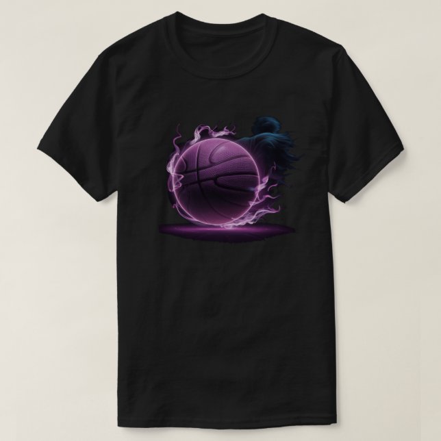 Camiseta Jogador de basquete - Gráfico desportivo (Frente do Design)