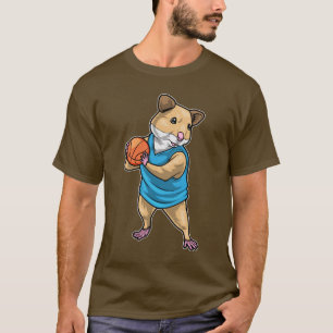 Camiseta Jogador de basquete Hamster Basquete