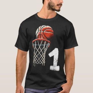 Camiseta Jogador de basquete infantil de 1 ano