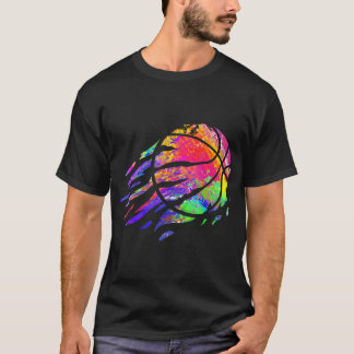 Camiseta Jogador de basquete jogador de basquetebol no basq