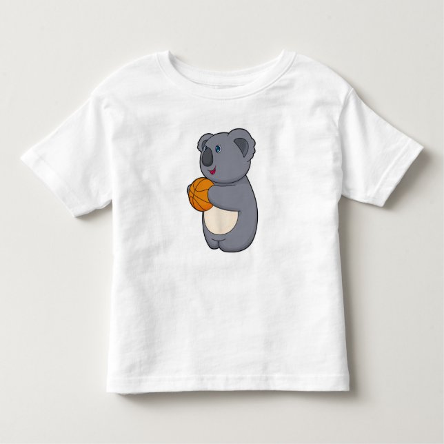Camiseta Jogador de basquete Koala (Frente)