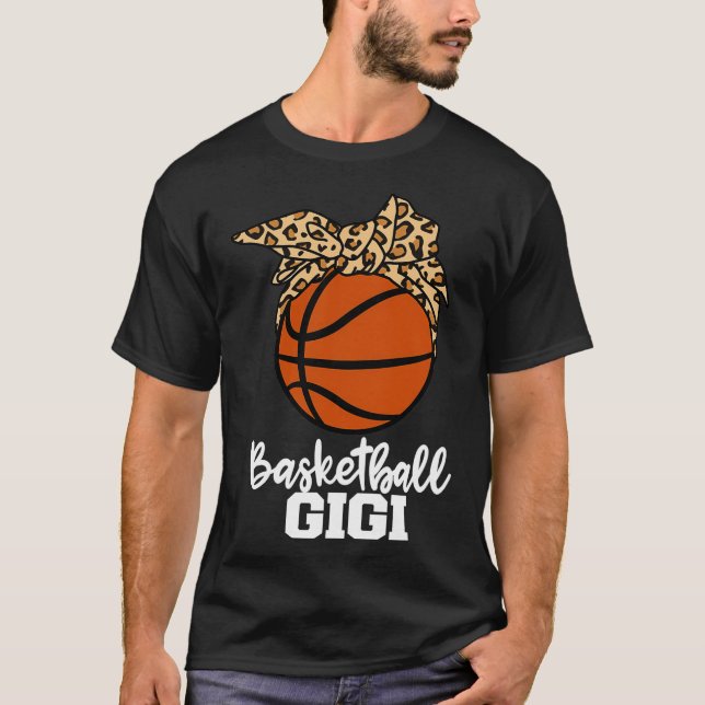 Camiseta Jogador de basquete Leopard Gi (Frente)