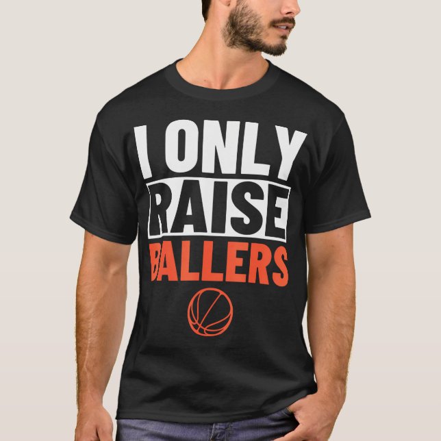 Camiseta Jogador de Basquete-Pai De Basquete I Apenas Levan (Frente)