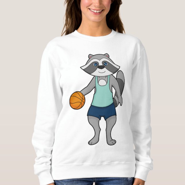 Camiseta Jogador de basquete Racoon (Frente)