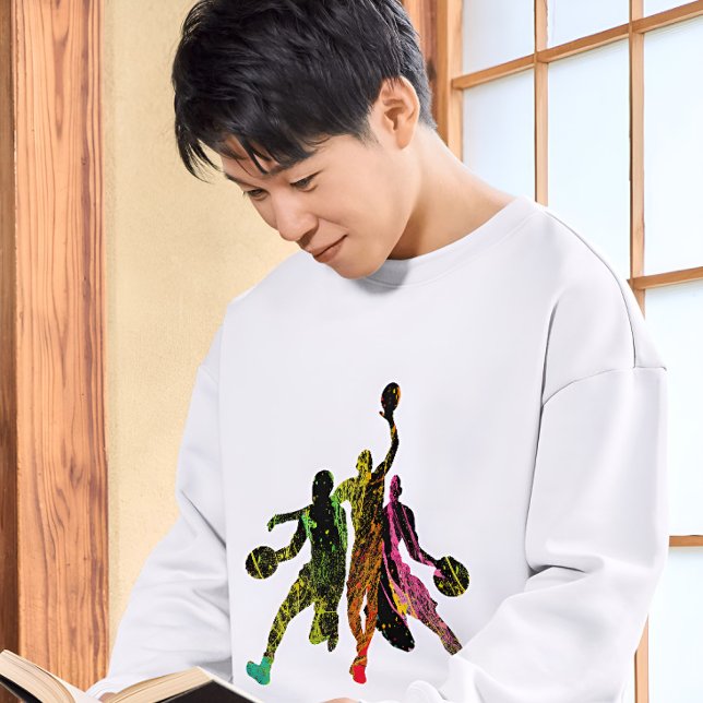 Camiseta jogador de basquete Silhouket (Criador carregado)