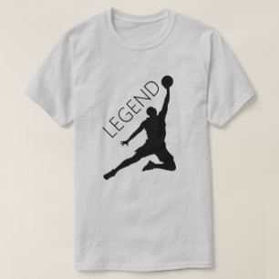 Camiseta Jogador de Basquete Silhout
