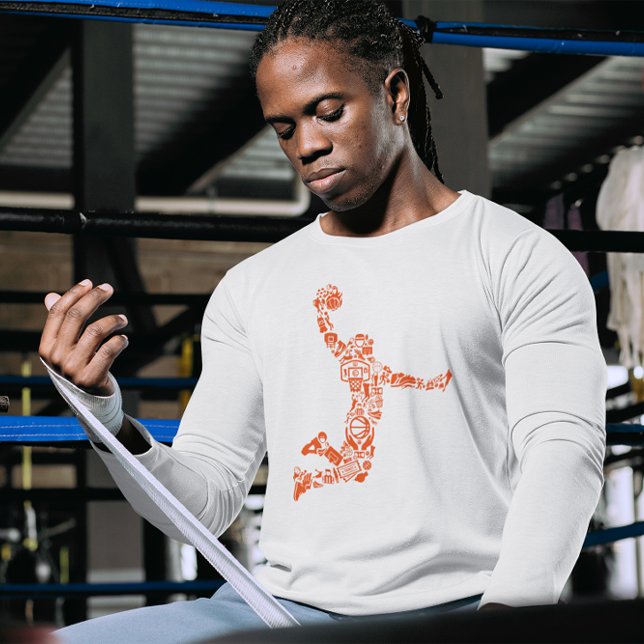 Camiseta Jogador De Basquete Slam, A Simbologia Da Bola (Criador carregado)
