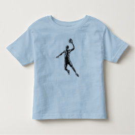 Camiseta Jogador de basquete Slam Dunk Dark Design