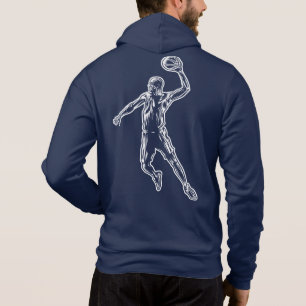 Camiseta Jogador de basquete Slam Dunk Light Design