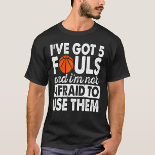Camiseta Jogador De Basquete Tem 5 Falhas No Basquete