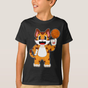 Camiseta Jogador de basquete Tiger