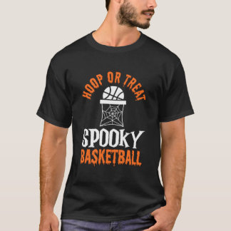Camiseta Jogador de Basquete Treinador de Equipe Halloween 