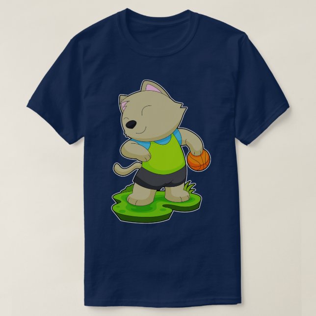 Camiseta Jogador de basquetebol (Frente do Design)